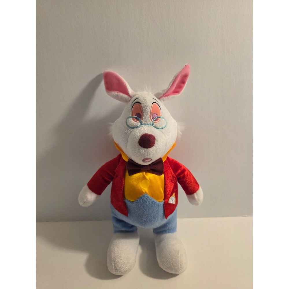 Disney's Alice In Wonderland White Rabbit 12" Plush Spring Easter Disney Stuffed